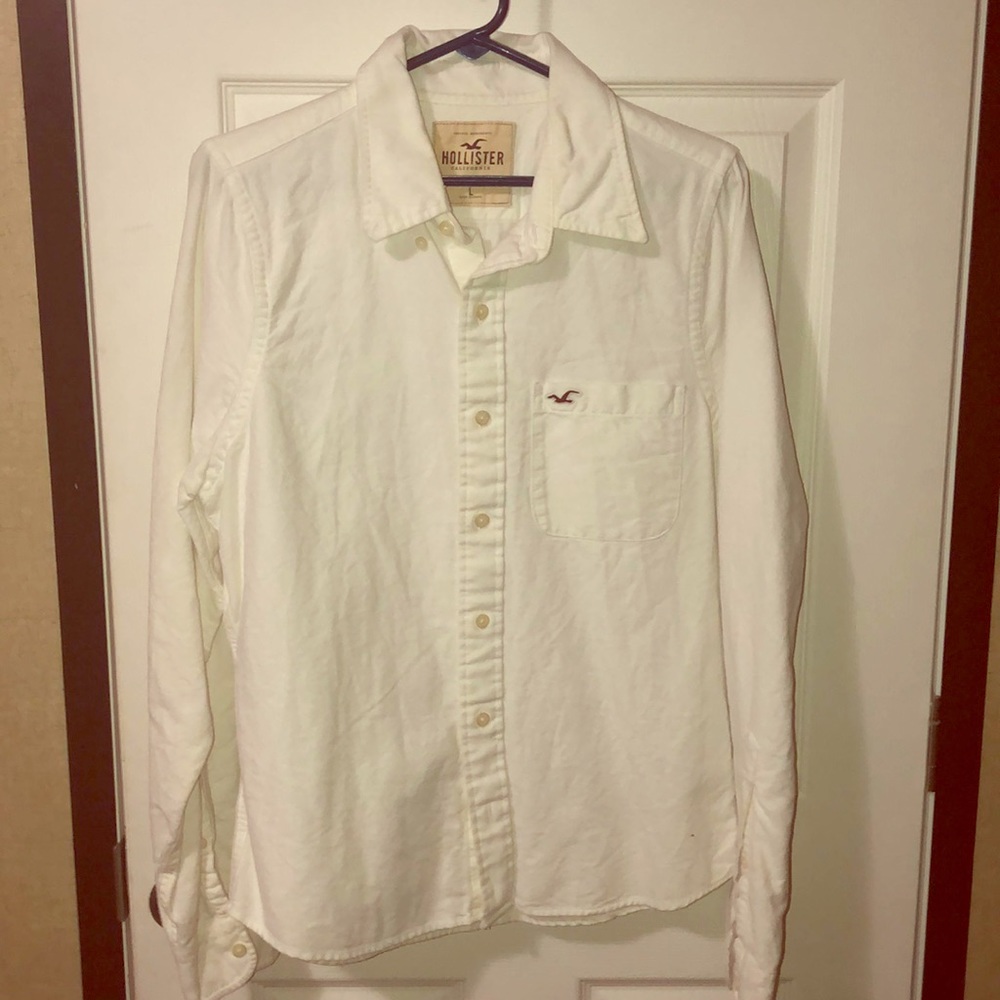 Men’s large White button down